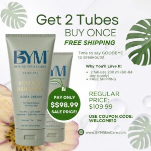 BYM KP Cream Buy Once 2 Tubes